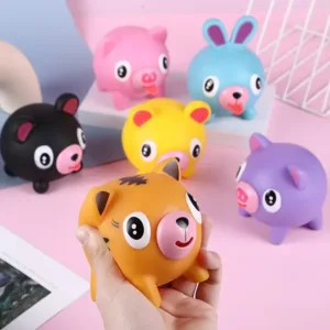 Funny Animal Stress Ball – Adorably Silly Tongue-Out Toy