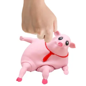 Funny Pig Stress Toy – Chonky Squeeze Buddy for Instant Relief